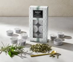 White Tea & Rosemary Alfresco Tealight Refill -Candle Fragrance Shop NESTNY ALF WTR CAN TEA REF 3