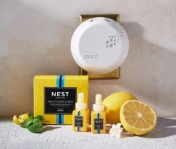 Amalfi Lemon & Mint Refill Duo For Pura Smart Home Fragrance Diffuser -Candle Fragrance Shop NESTNY CORE AML DIF PURA REF 3