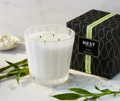 Bamboo Luxury Candle -Candle Fragrance Shop NESTNY CORE BM CAN LX 3