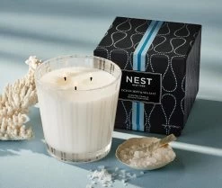 Ocean Mist & Sea Salt 3-Wick Candle -Candle Fragrance Shop NESTNY CORE OS CAN 3W 3