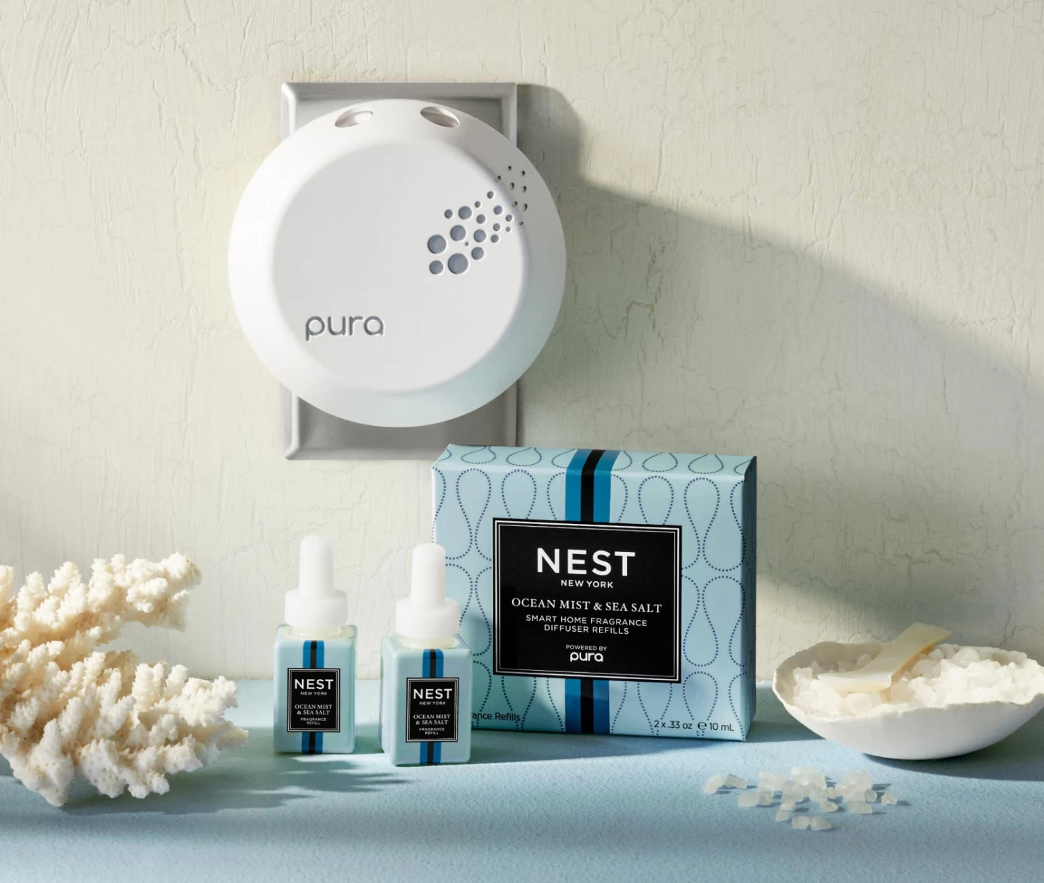 Ocean Mist & Sea Salt Refill Duo For Pura Smart Home Fragrance Diffuser 5 Ocean Mist & Sea Salt Refill Duo For Pura Smart Home Fragrance Diffuser - Image 3