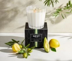 Santorini Olive & Citron 3-Wick Candle 8 Santorini Olive & Citron 3-Wick Candle -Candle Fragrance Shop NESTNY CORE SOC CAN 3W 3