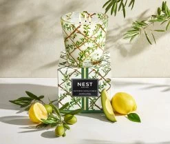 Santorini Olive & Citron Specialty 3-Wick Candle -Candle Fragrance Shop NESTNY CORE SOC CAN 3W SPEC 3