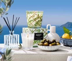 Santorini Olive & Citron Specialty 3-Wick Candle -Candle Fragrance Shop NESTNY CORE SOC CAN 3W SPEC 4