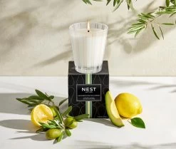 Santorini Olive & Citron Classic Candle -Candle Fragrance Shop NESTNY CORE SOC CAN CL 3