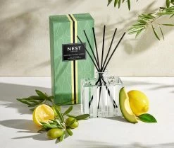 Santorini Olive & Citron Reed Diffuser -Candle Fragrance Shop NESTNY CORE SOC DIF REED 3