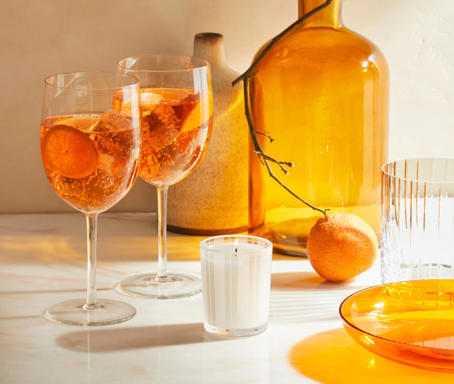 Sicilian Tangerine Votive Candle 4 Sicilian Tangerine Votive Candle - Image 2