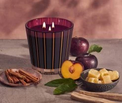 Autumn Plum 3-Wick Candle -Candle Fragrance Shop NESTNY FF ATP CAN 3W 3