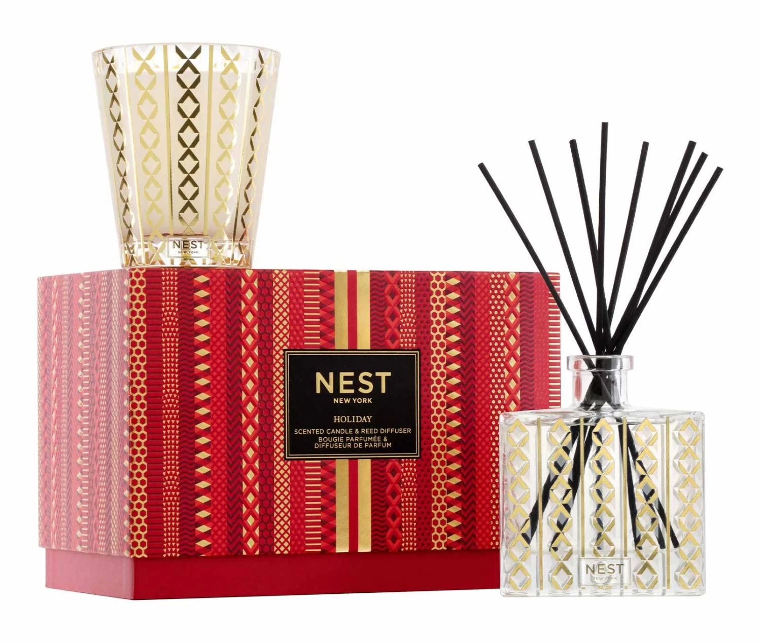 Holiday Classic Candle & Diffuser Set 3 Holiday Classic Candle & Diffuser Set