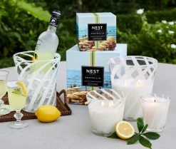 NEST New York X Gray Malin Amalfi Lemon & Mint Deluxe Candle -Candle Fragrance Shop NESTNY GM AML CAN DX 3