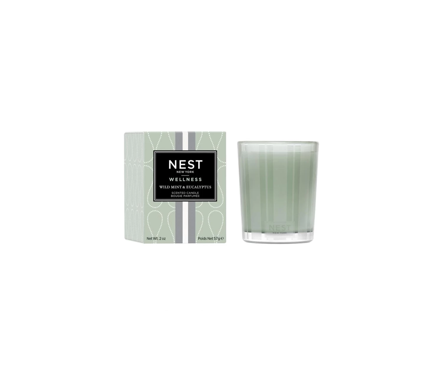 Wild Mint & Eucalyptus Votive Candle 3 Wild Mint & Eucalyptus Votive Candle