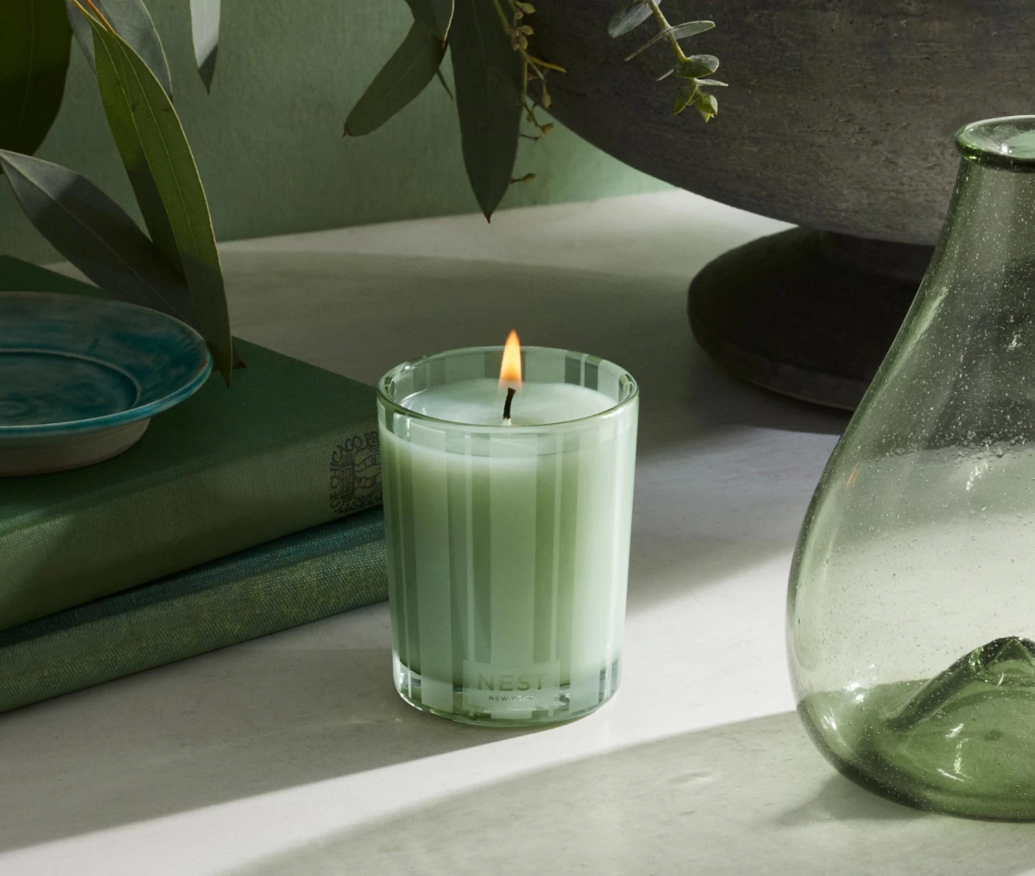 Wild Mint & Eucalyptus Votive Candle 4 Wild Mint & Eucalyptus Votive Candle - Image 2