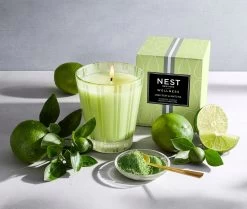 Lime Zest & Matcha Classic Candle -Candle Fragrance Shop NESTNY WELL LZM CAN CL 3