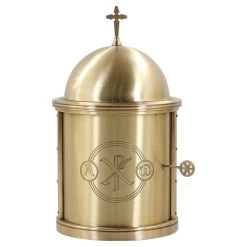 Chi Rho Dome Top Tabernacle