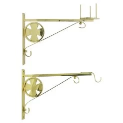 Cross Brass Bracket
