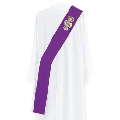 Cross Embroidery Deacon Stole