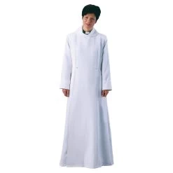 Ladies Double Breasted Cassock Alb