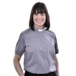 Ladies Short Sleeve Tunnel Collar Shirt -Candle Fragrance Shop ladies short sleeve tunnel collar shirt 304169