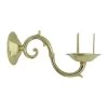 Large Scroll Arm Brass Bracket -Candle Fragrance Shop large scroll arm brass bracket 561701