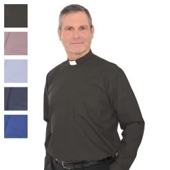 Long Sleeve Tunnel Collar Shirt