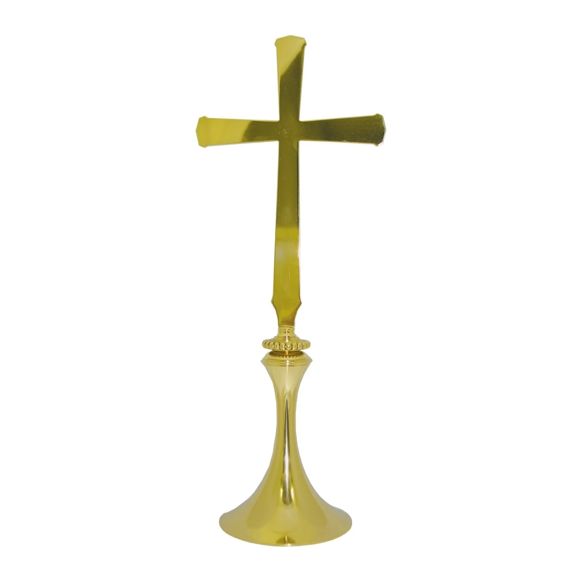 Modern Tapered Base Altar Cross 3 Modern Tapered Base Altar Cross