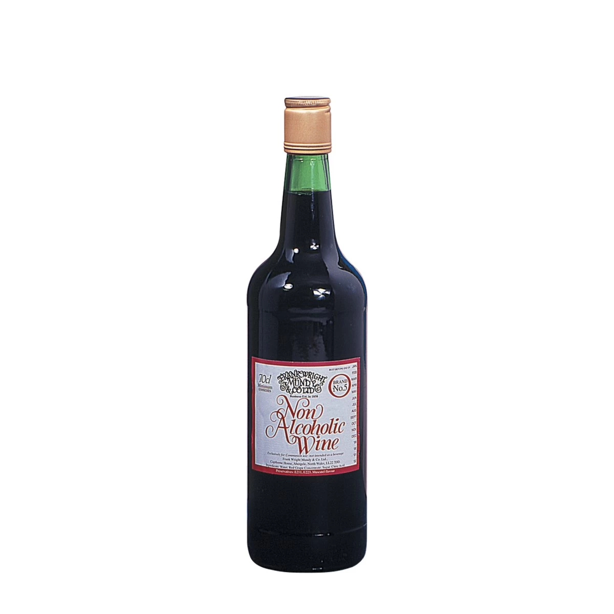 Non-Alcoholic Altar Wine - No. 5 4 Non-Alcoholic Altar Wine - No. 5 - Image 2