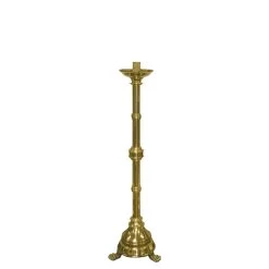 Plain Brass Altar Candlestick -Candle Fragrance Shop plain brass altar candlestick 547672