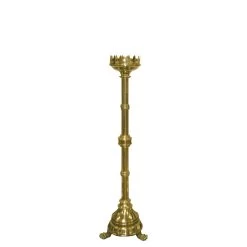 Plain Brass Altar Candlestick -Candle Fragrance Shop plain brass altar candlestick 651058