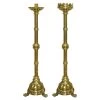 Plain Brass Paschal Candlestick -Candle Fragrance Shop plain brass paschal candlestick 943334