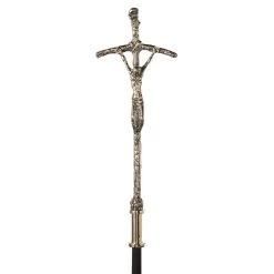 Pope Replica Processional Crucifix