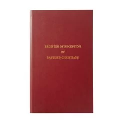 Register Of Reception Of Baptised Christians