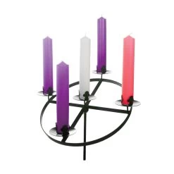 Sloping Circle Candle Top