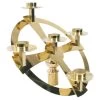 Standing Brass Wreath Top -Candle Fragrance Shop standing brass wreath top 856226