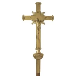Sun Ray Processional Crucifix
