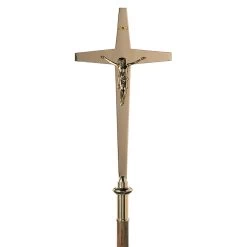 Tapered Style Processional Crucifix