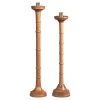 Turned Oak Paschal Candlestick -Candle Fragrance Shop turned oak paschal candlestick 910267